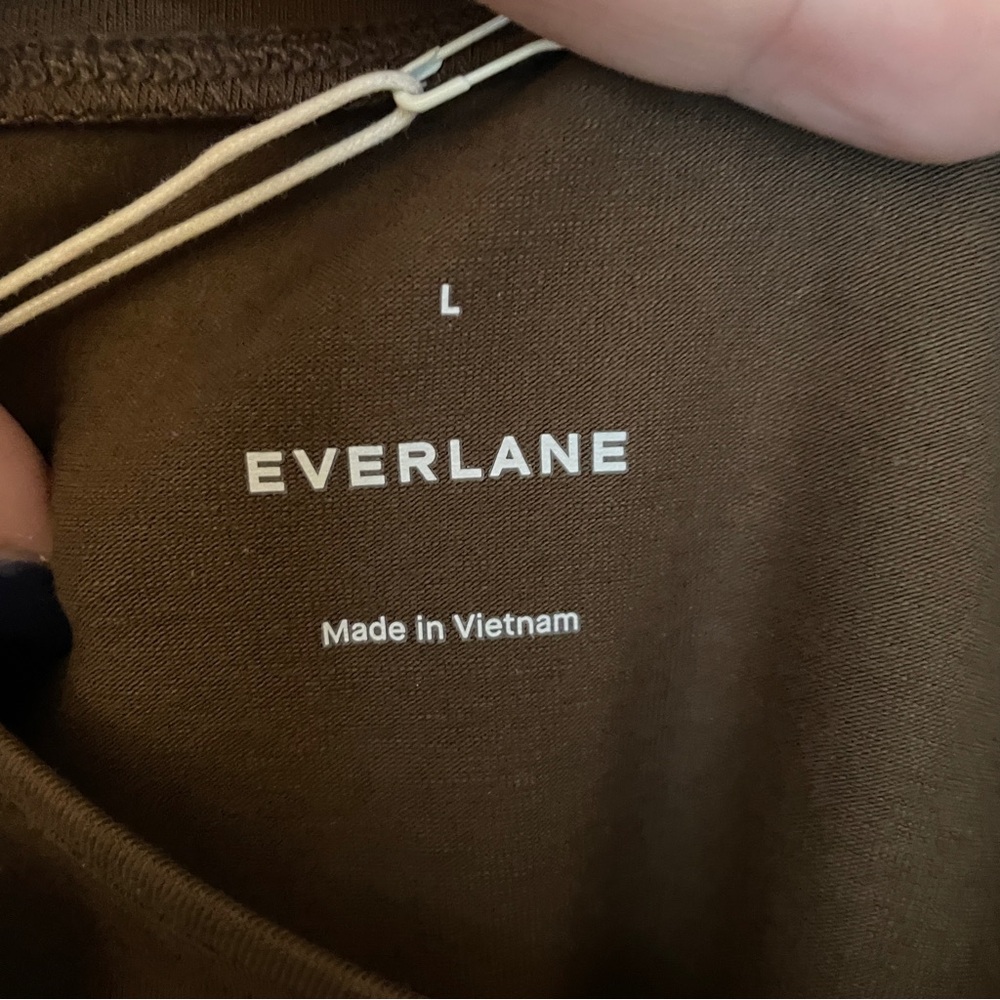 Bundle everlane off the shoulder quarter sleeve top size L - Picture 4 of 7